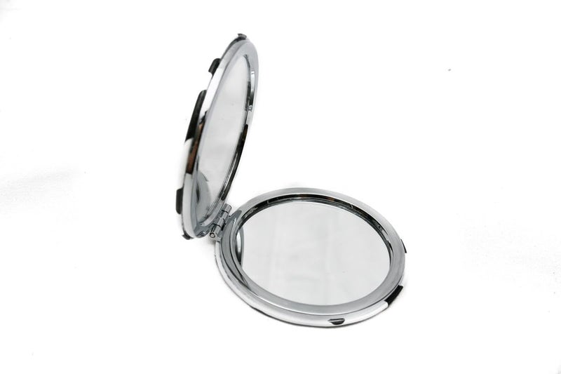 Daiso Compact Mirror 9180 - Assorted Design Portable Makeup & Travel Mirror - Image 3